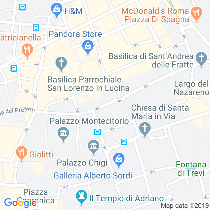 CAP di Via Delle Convertite a Roma