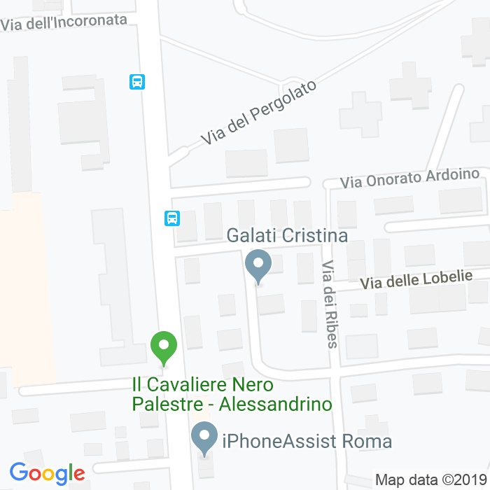 CAP di Via Delle Lilla a Roma