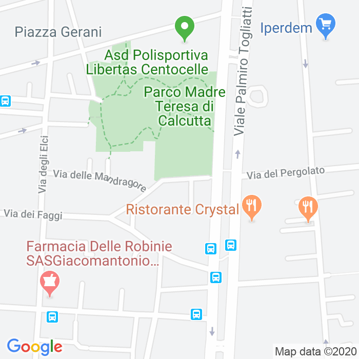 CAP di Via Delle Siepi a Roma