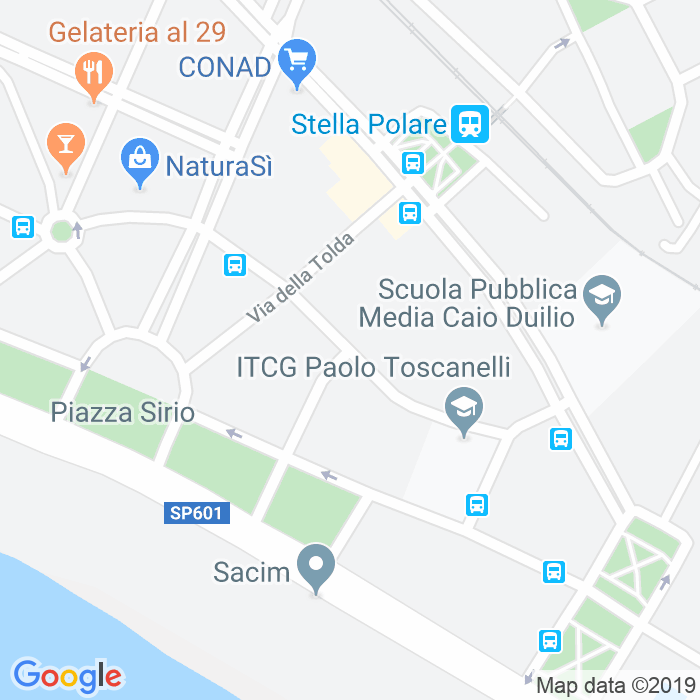 CAP di Via Delle Tartane a Roma