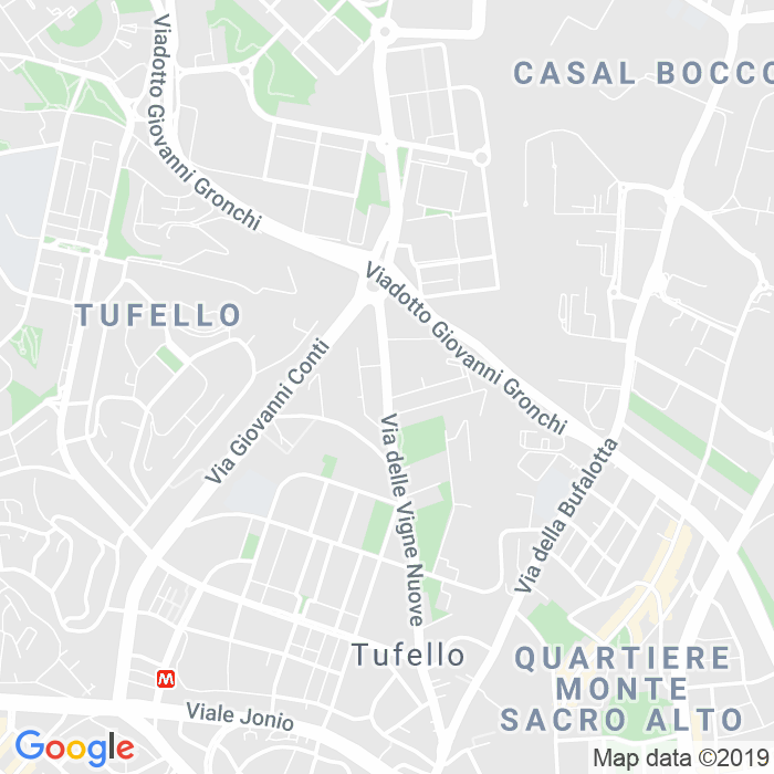 CAP di Via Delle Vigne Nuove a Roma