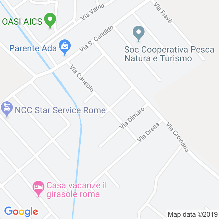 CAP di Via Denno a Roma