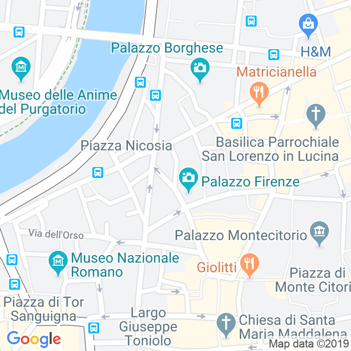 CAP di Via Di Pallacorda a Roma