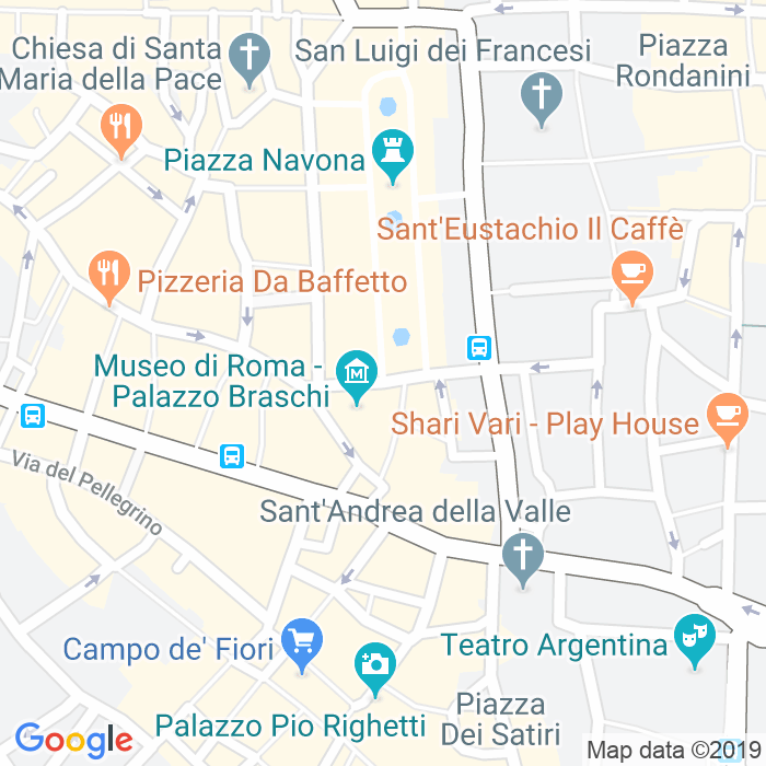 CAP di Via Di Pasquino a Roma