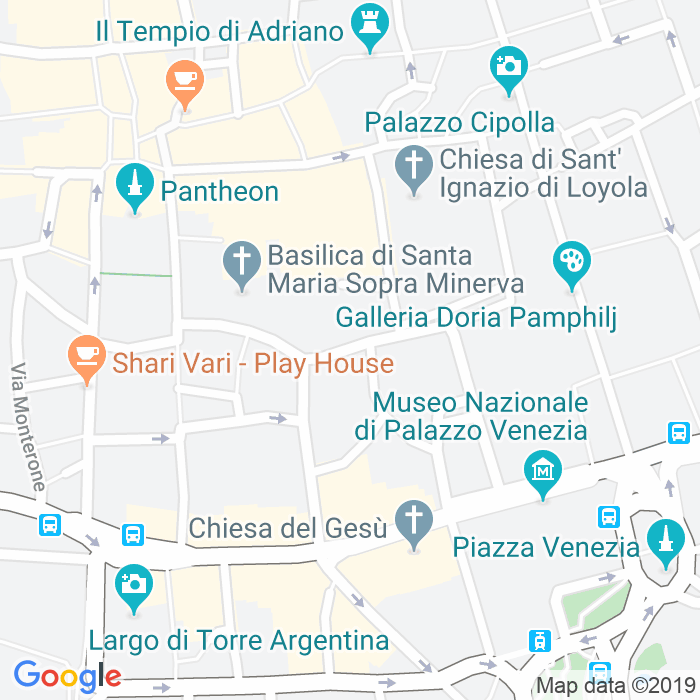 CAP di Via Di Pie'Di Marmo a Roma