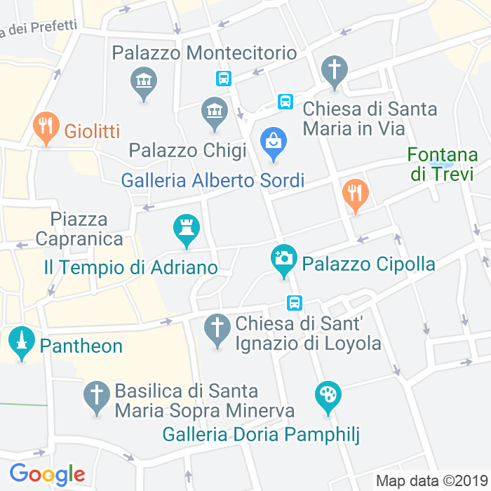 CAP di Via Di Pietra a Roma