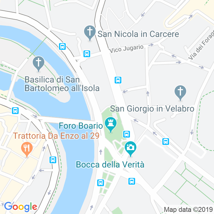 CAP di Via Di Ponte Rotto a Roma