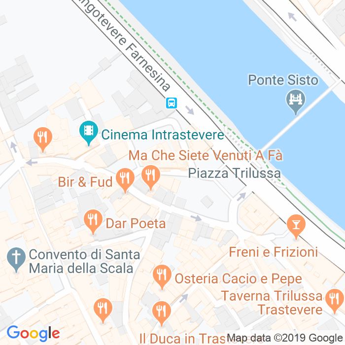CAP di Via Di Ponte Sisto a Roma