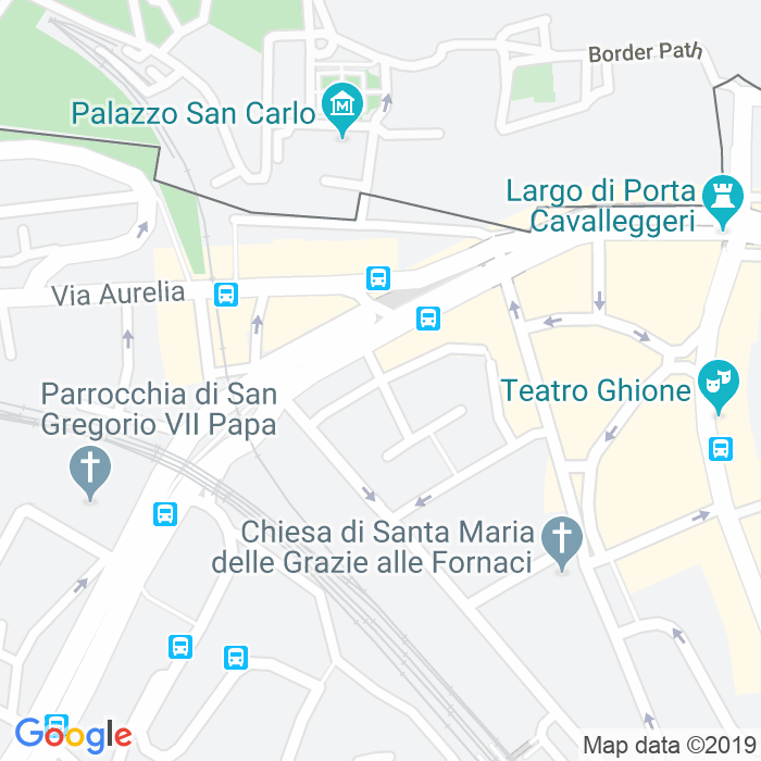 CAP di Via Di Porta Fabbrica a Roma
