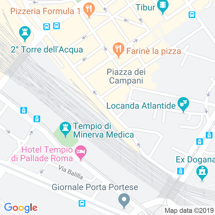 CAP di Via Di Porta Labicana a Roma