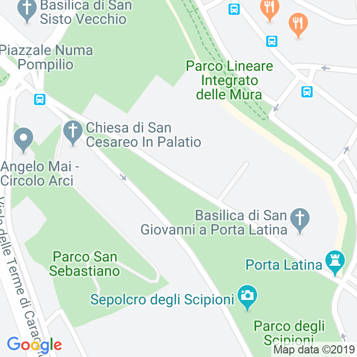 CAP di Via Di Porta Latina a Roma