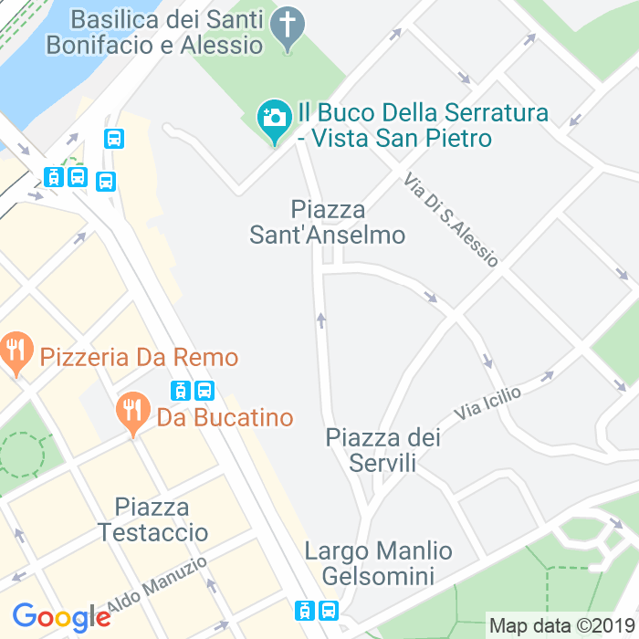 CAP di Via Di Porta Lavernale a Roma