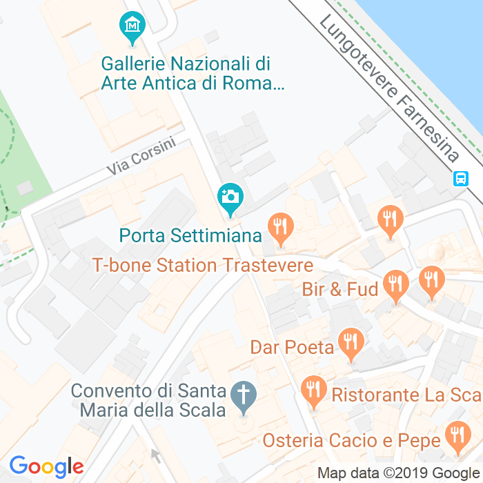 CAP di Via Di Porta Settimiana a Roma