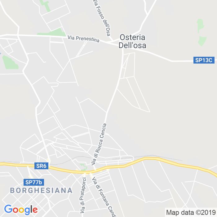 CAP di Via Di Rocca Cencia a Roma