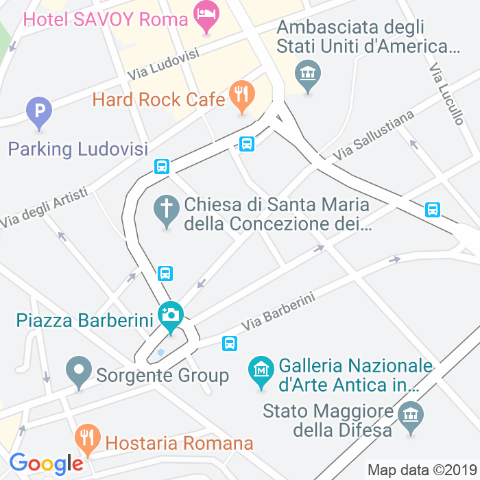 CAP di Via Di San Basilio a Roma