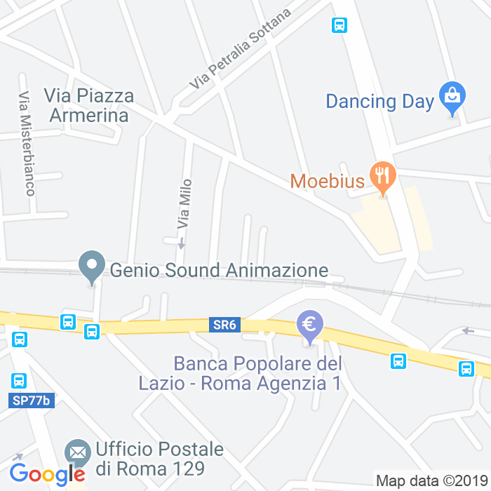 CAP di Via Di San Cataldo a Roma