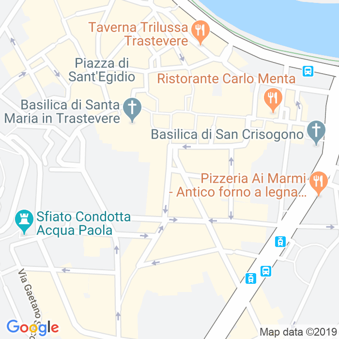 CAP di Via Di San Cosimato a Roma