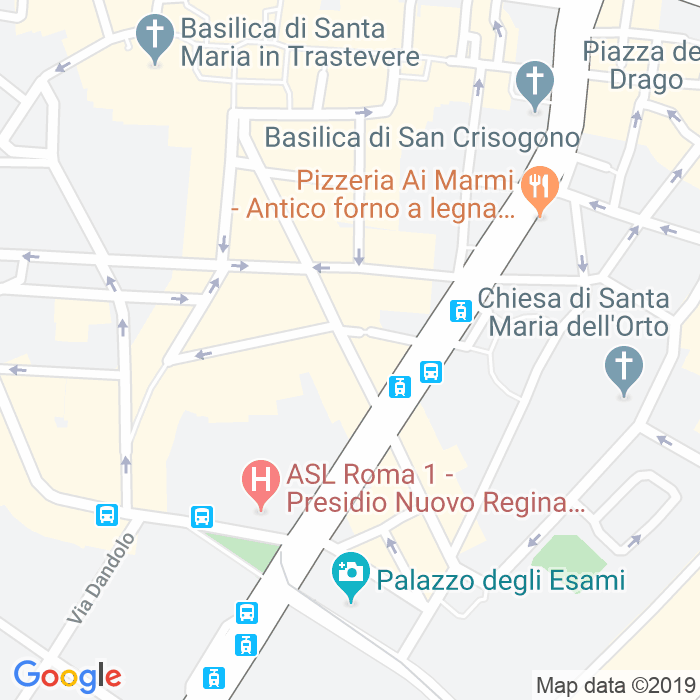 CAP di Via Di San Francesco A Ripa a Roma