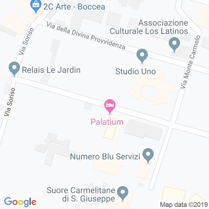 CAP di Via Di San Giovanni Della Croce a Roma