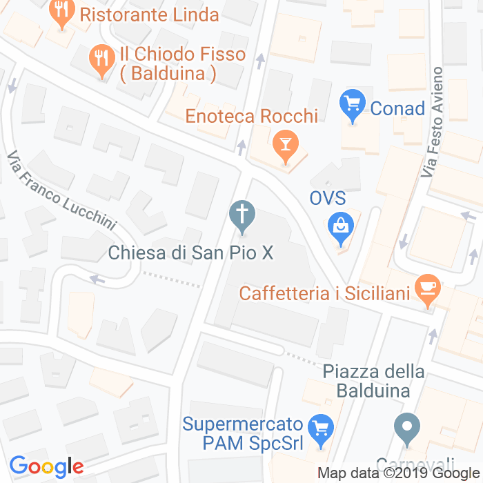 CAP di Via Di San Pio X a Roma
