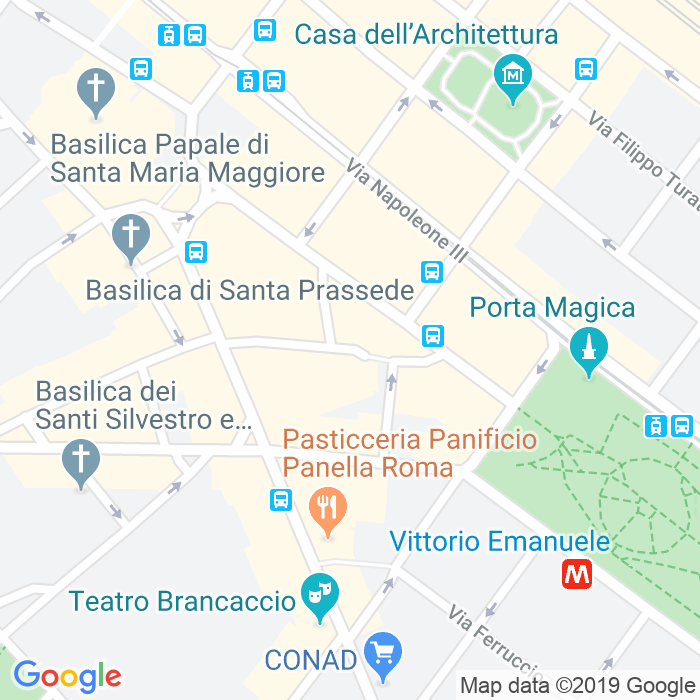 CAP di Via Di San Vito a Roma