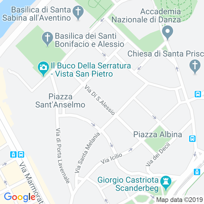 CAP di Via Di Sant'Alessio a Roma