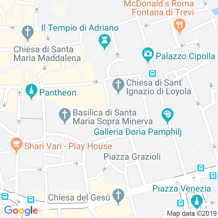 CAP di Via Di Sant'Ignazio a Roma