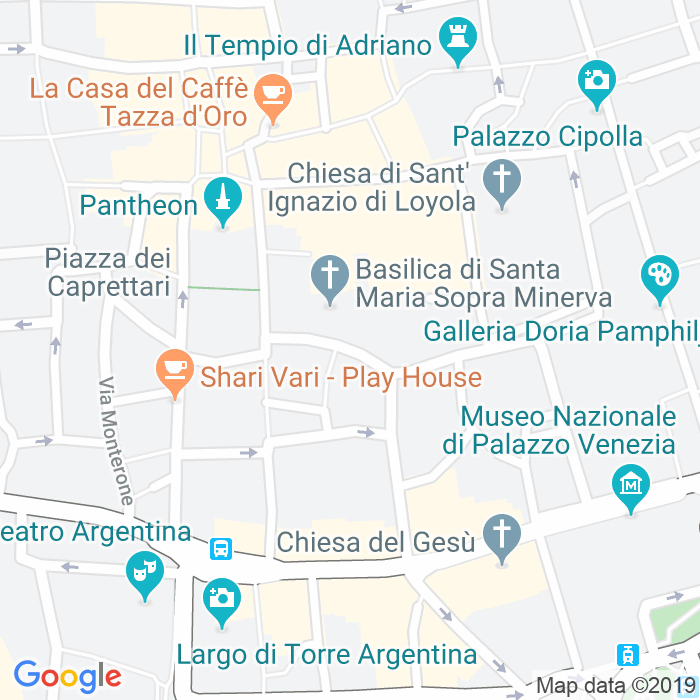 CAP di Via Di Santa Caterina Da Siena a Roma