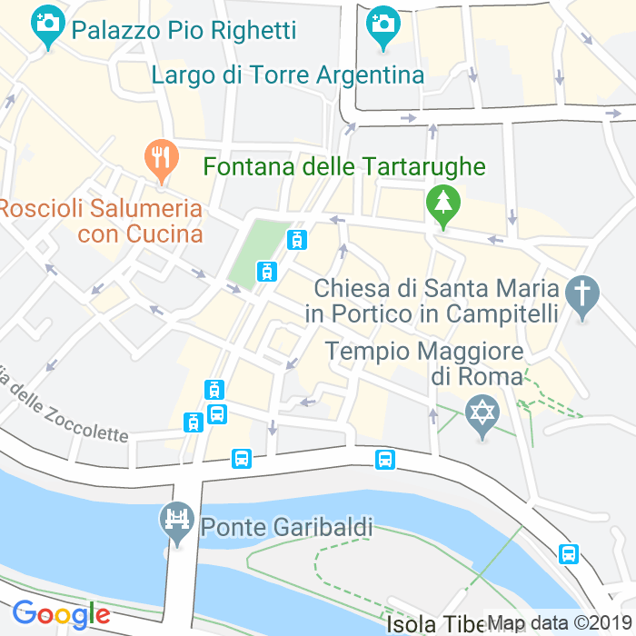 CAP di Via Di Santa Maria De'Calderari a Roma