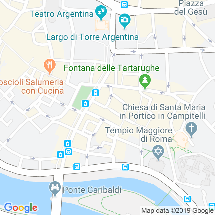 CAP di Via Di Santa Maria Del Pianto a Roma