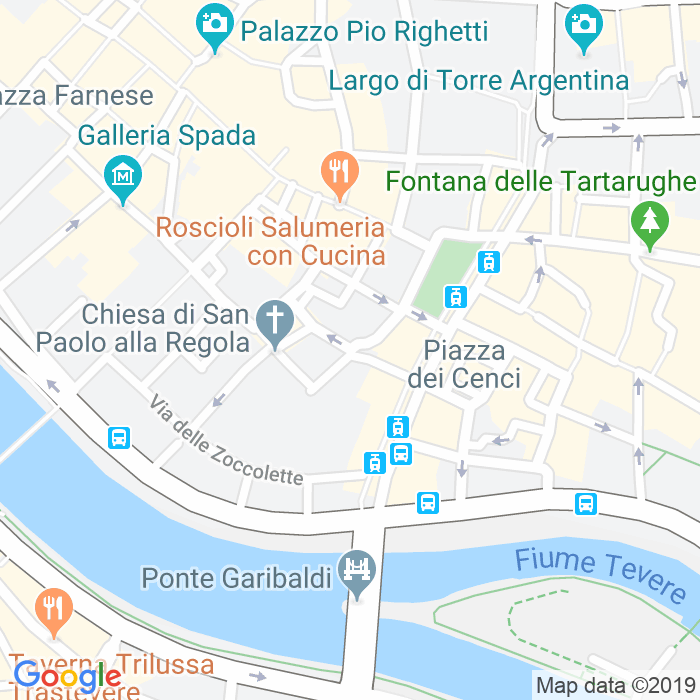 CAP di Via Di Santa Maria In Monticelli a Roma
