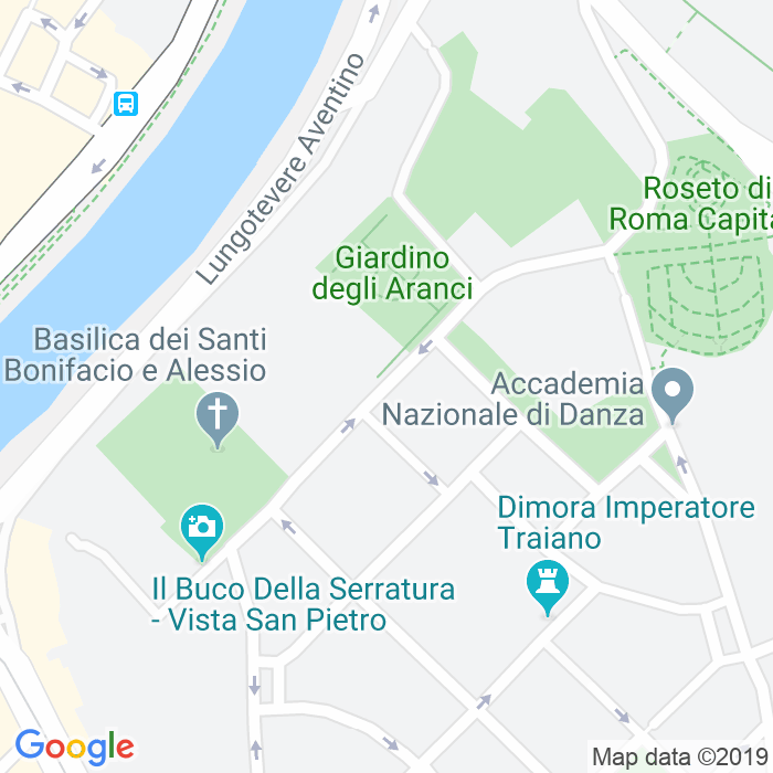 CAP di Via Di Santa Sabina a Roma