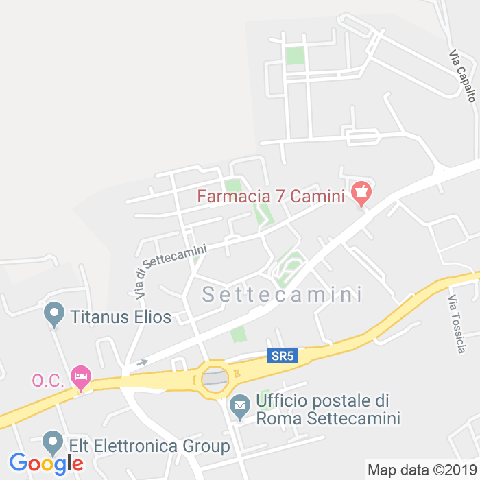 CAP di Via Di Settecamini a Roma