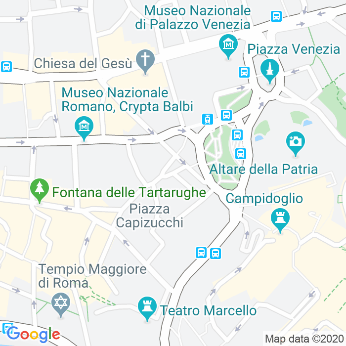 CAP di Via Di Tor Margana a Roma