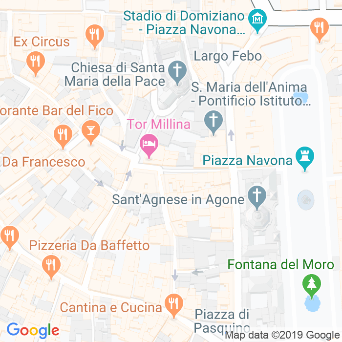 CAP di Via Di Tor Millina a Roma