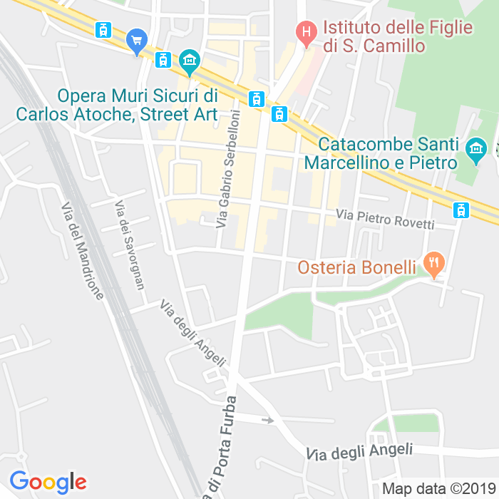 CAP di Via Di Tor Pignattara a Roma