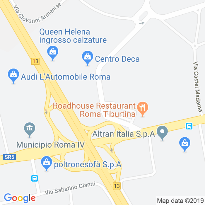 CAP di Via Di Torre Rigata a Roma