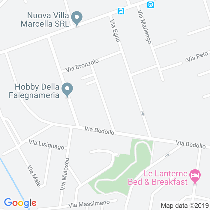 CAP di Via Di Valle Aurina a Roma