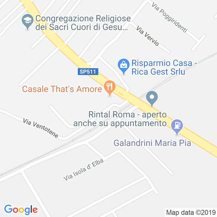 CAP di Via Di Valle Cupella a Roma