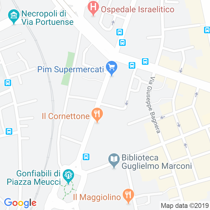 CAP di Via Di Vigna Corsetti a Roma