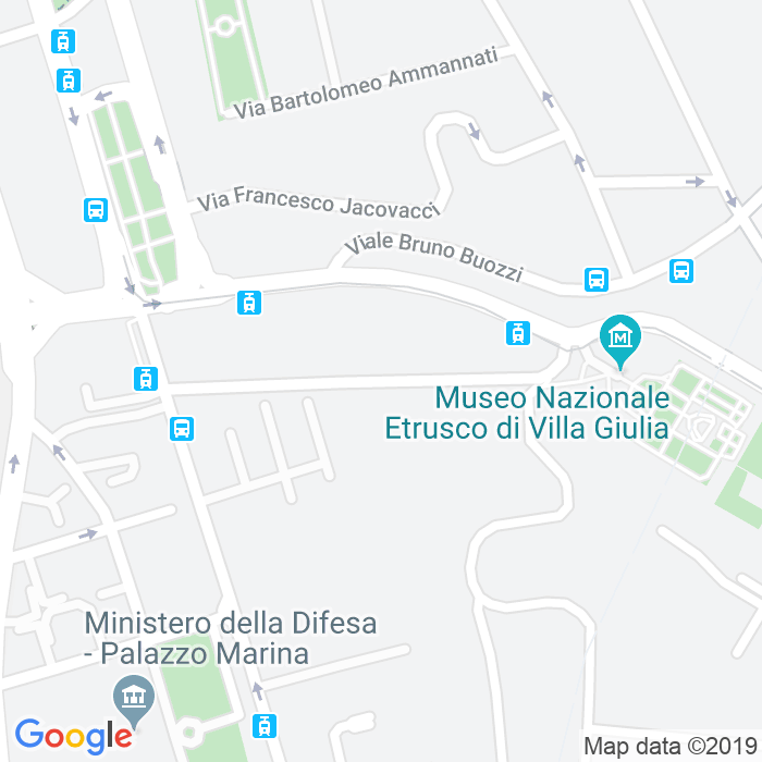 CAP di Via Di Villa Giulia a Roma
