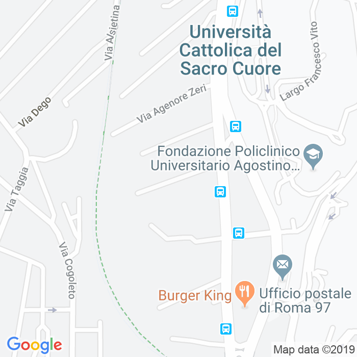 CAP di Via Di Villa Maggiorani a Roma
