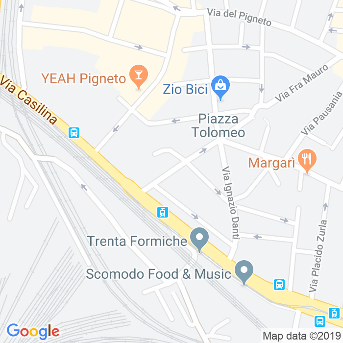 CAP di Via Di Villa Serventi a Roma