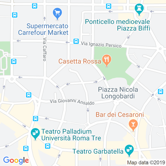 CAP di Via Domenico Chiodo a Roma