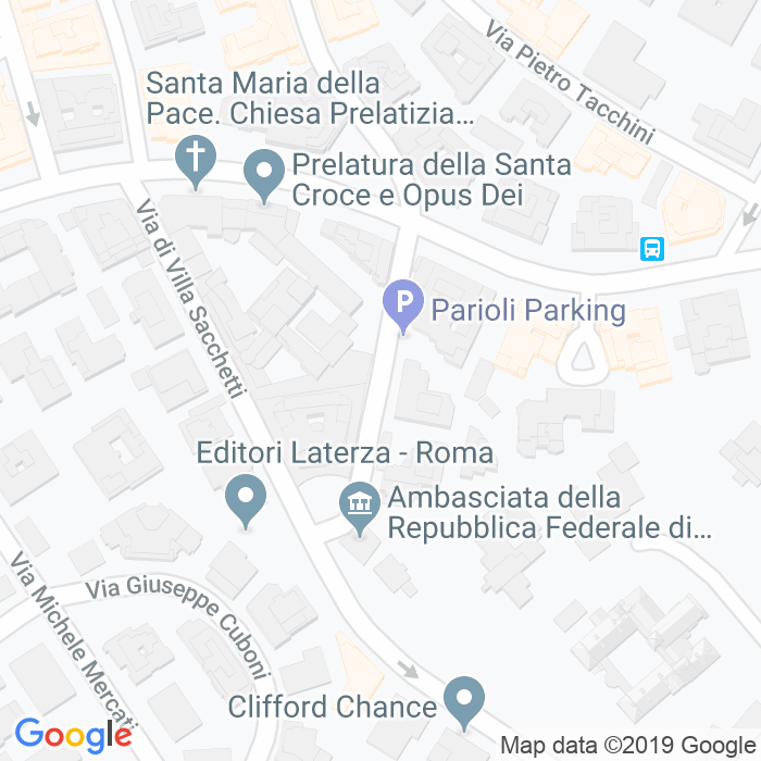CAP di Via Domenico Cirillo a Roma