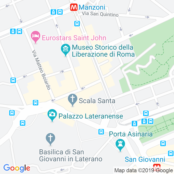 CAP di Via Domenico Fontana a Roma