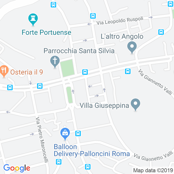 CAP di Via Domenico Frugiuele a Roma