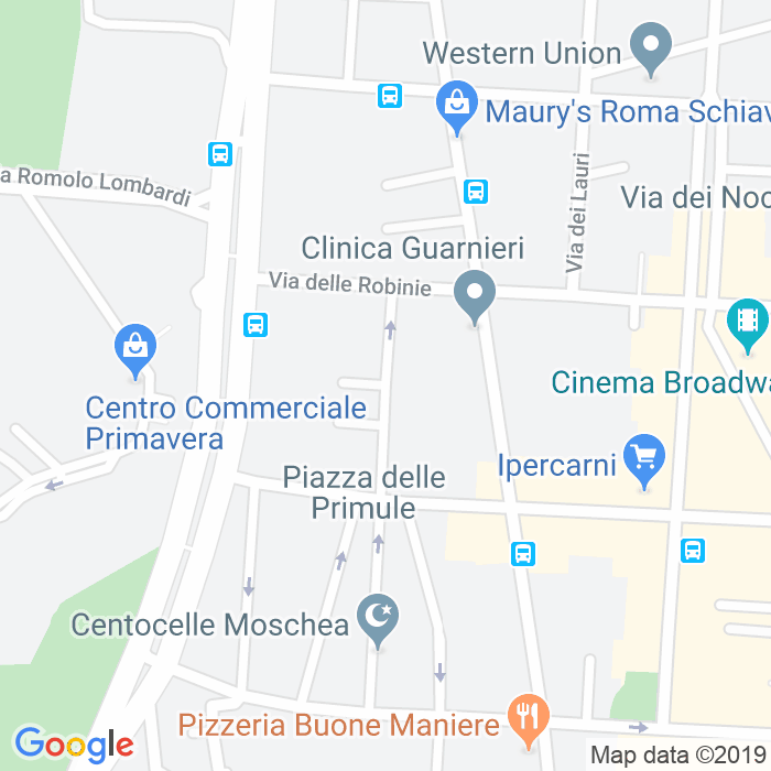 CAP di Via Domenico Panaroli a Roma