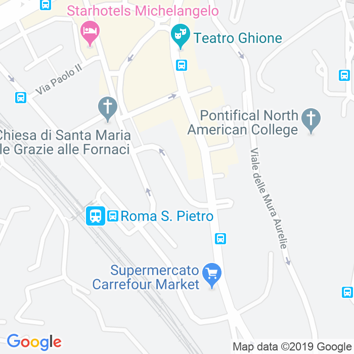 CAP di Via Domenico Silveri a Roma