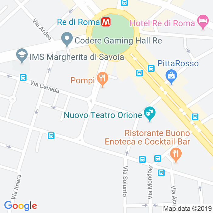 CAP di Via Domodossola a Roma